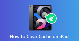 Clear Cache on iPad