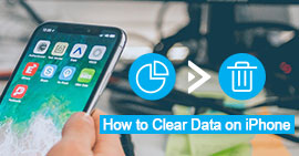Clear Data on iPhone