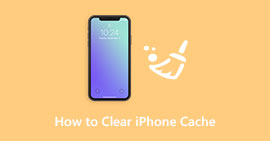Sådan ryddes cache på iPhone / Android