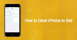 Clear iPhone to Sell