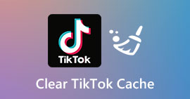 Rensa TikTok-cache