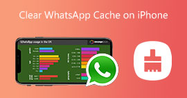 Ryd Whatsapp-cache på iPhone