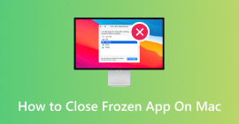 Κλείστε το Frozen App Mac