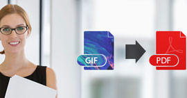 Kuinka muuntaa GIF PDF-tiedostoksi