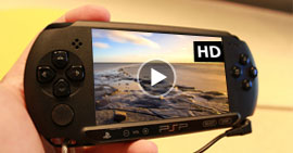 Muunna HD-video PSP: ksi