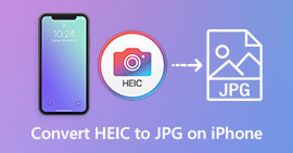 Converti immagini HEIC di iPhone in formato JPG