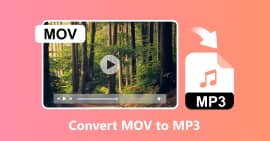 Come convertire MOV in MP3