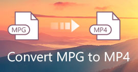 Kuinka muuntaa MPEG / MPG MP4