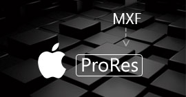 Transkoduj plik MXF do Apple ProRes