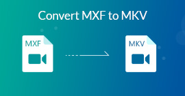 Az MXF átalakítása MKV-ra