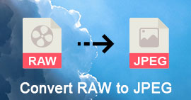 Convert RAW to JPEG