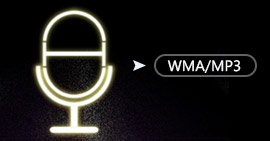 Audio konvertálása MP3 / WMA formátumba