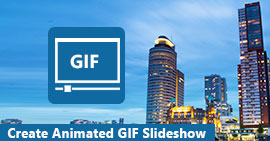 Utwórz animowany pokaz slajdów Gif