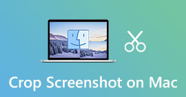Beskær skærmbillede på Mac S