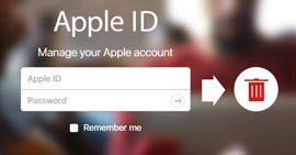 Verwijder Apple ID