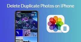 Slett dupliserte bilder på iPhone