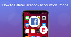 Удалить учетную запись FaceBook на iPhone