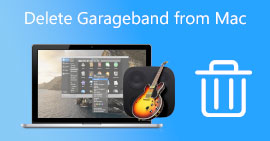 Slett GarageBand fra Mac