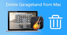 Smazat GarageBand z Macu