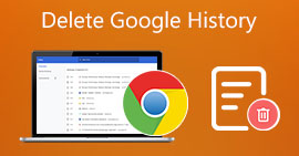 Smazat historii Google