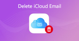 Slet iCloud Email-konto