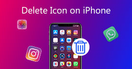 Slett ikoner på iPhone