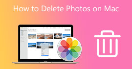 Fotók törlése Mac rendszeren