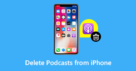 Elimina podcast da iPhone