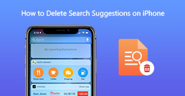 在iPhone上删除搜索建议