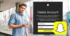 Usuń konto Snapchat