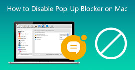 Inaktivera popup-blockerare på Mac