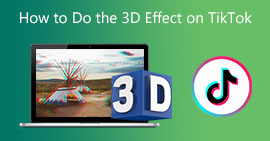 Lav 3D-effekt på TikTok