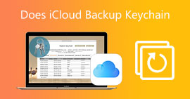 Does iCloud backup Keychain