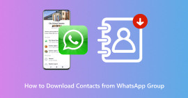 Download Contacts from WhatsApp Group