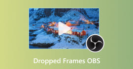 Gedropte frames OBS