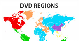 DVD régiók