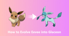 Eevee Glaceon'a