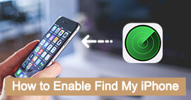 Enable Find My iPhone
