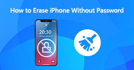 Törölje az iPhone jelszó nélkül