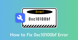 Fejl 0xc10100bf Reparation