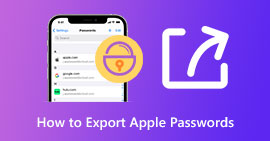 Eksportuj hasła Apple