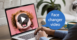 Verander een gezicht in foto of video