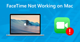 Oprava FaceTime nefunguje na Mac