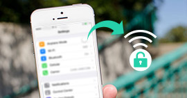 Find Wi-Fi-adgangskode på iPhone
