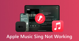 Korjaa Apple Music Sing ei toimi