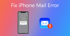 Rettelse af iPhone Mail-fejl