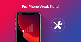 Opravte slabý signál pro iPhone