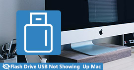 Dysk flash USB nie wyświetla się na komputerze Mac