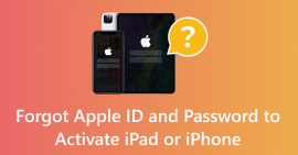 Apple ID en wachtwoord vergeten om iPad en iPhone te activeren