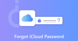 Unohda iCloud-salasana